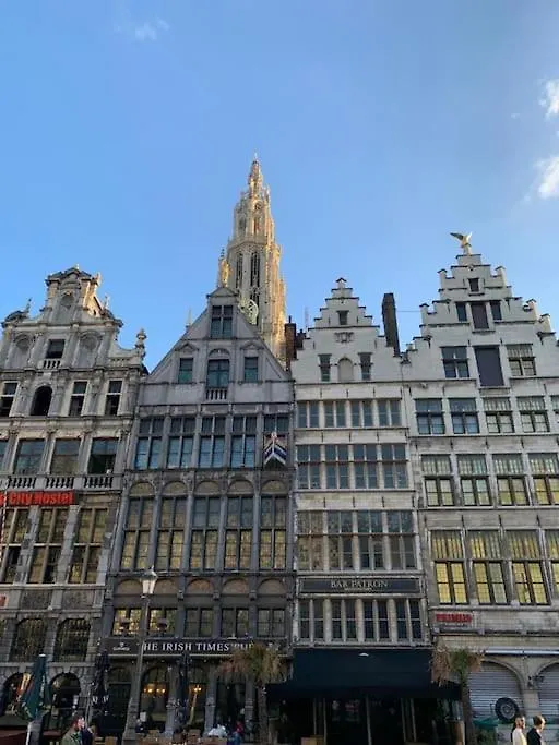 Appartement Hippe Studio In Historisch Gebouw In Oude Centrum Antwerpen België